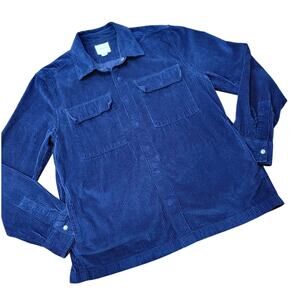 American Eagle Outfitters Navy Corduroy Jacket